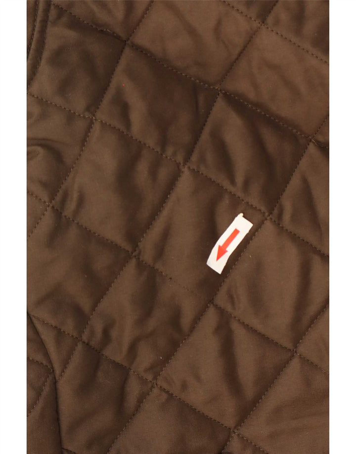 Jaqueta acolchoada masculina Barbour UK 42 XL marrom