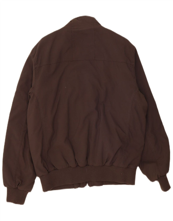 Jaqueta bomber masculina Champion UK 40 grande poliamida marrom