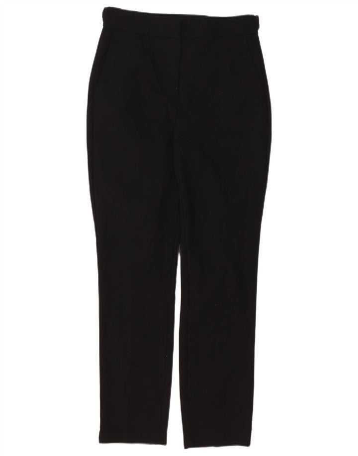 Zara Calça Chino Feminina Slim Pequena W26 L27 Preta