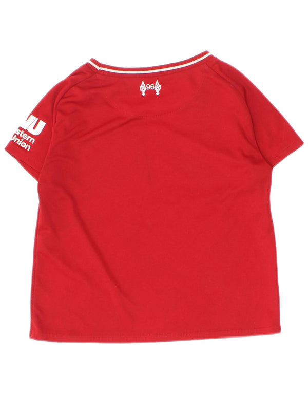 Camiseta gráfica New Balance para meninos 18-24 meses vermelho