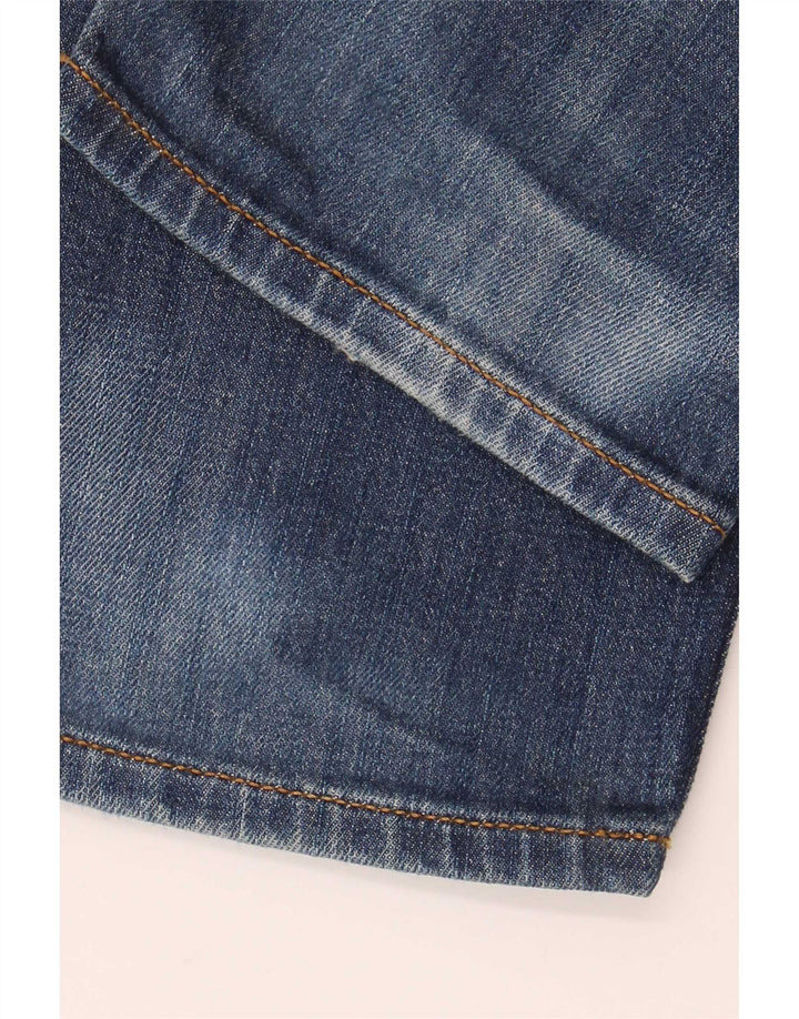 Fat Face Mens Slim Jeans W30 L32 Azul Algodão