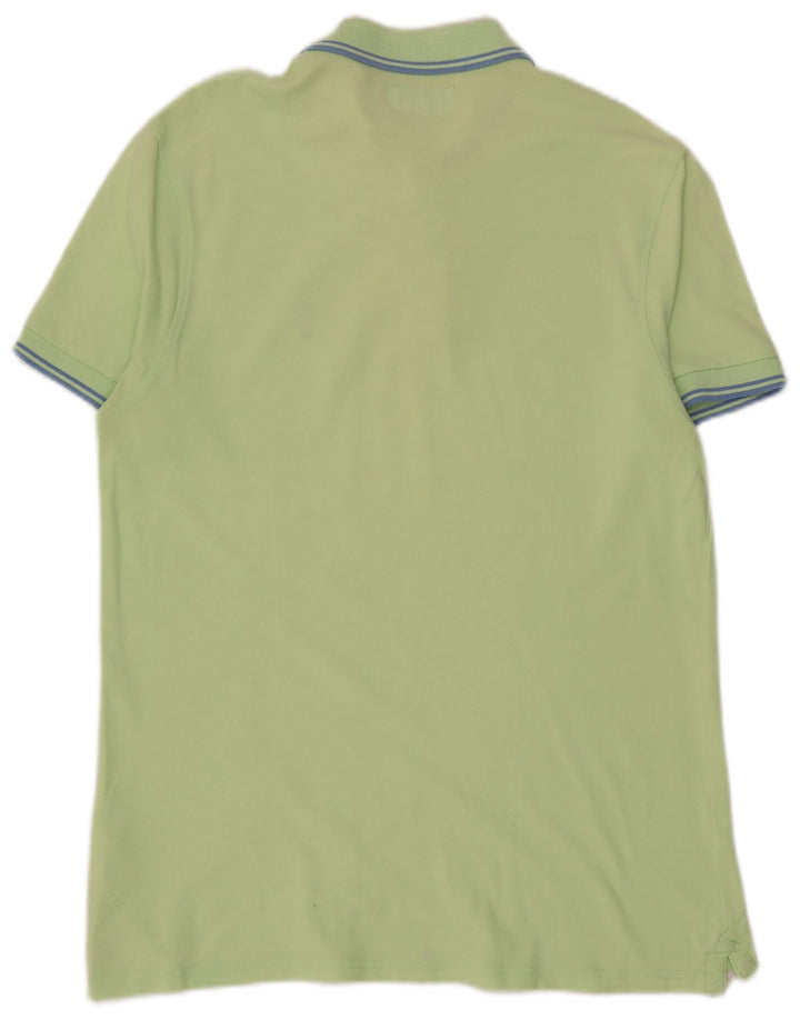 Camisa polo masculina Refrigue 2XL algodão verde