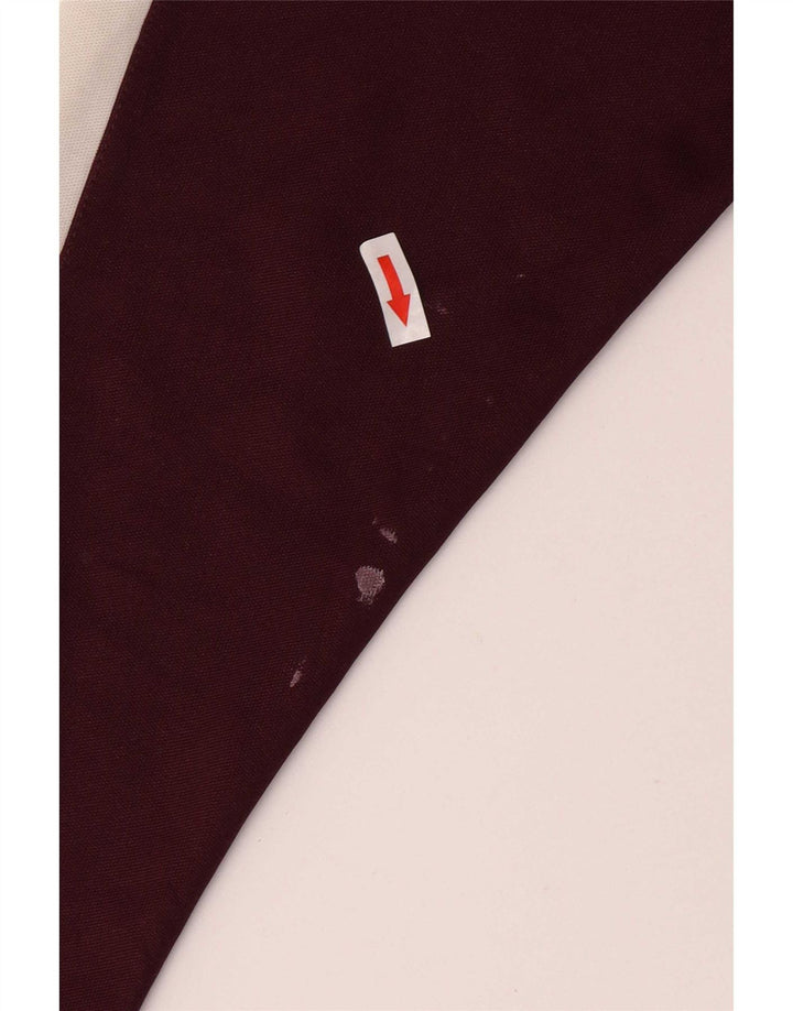 Jaqueta de treino masculina Fred Perry 9-10 anos médio marrom colorblock