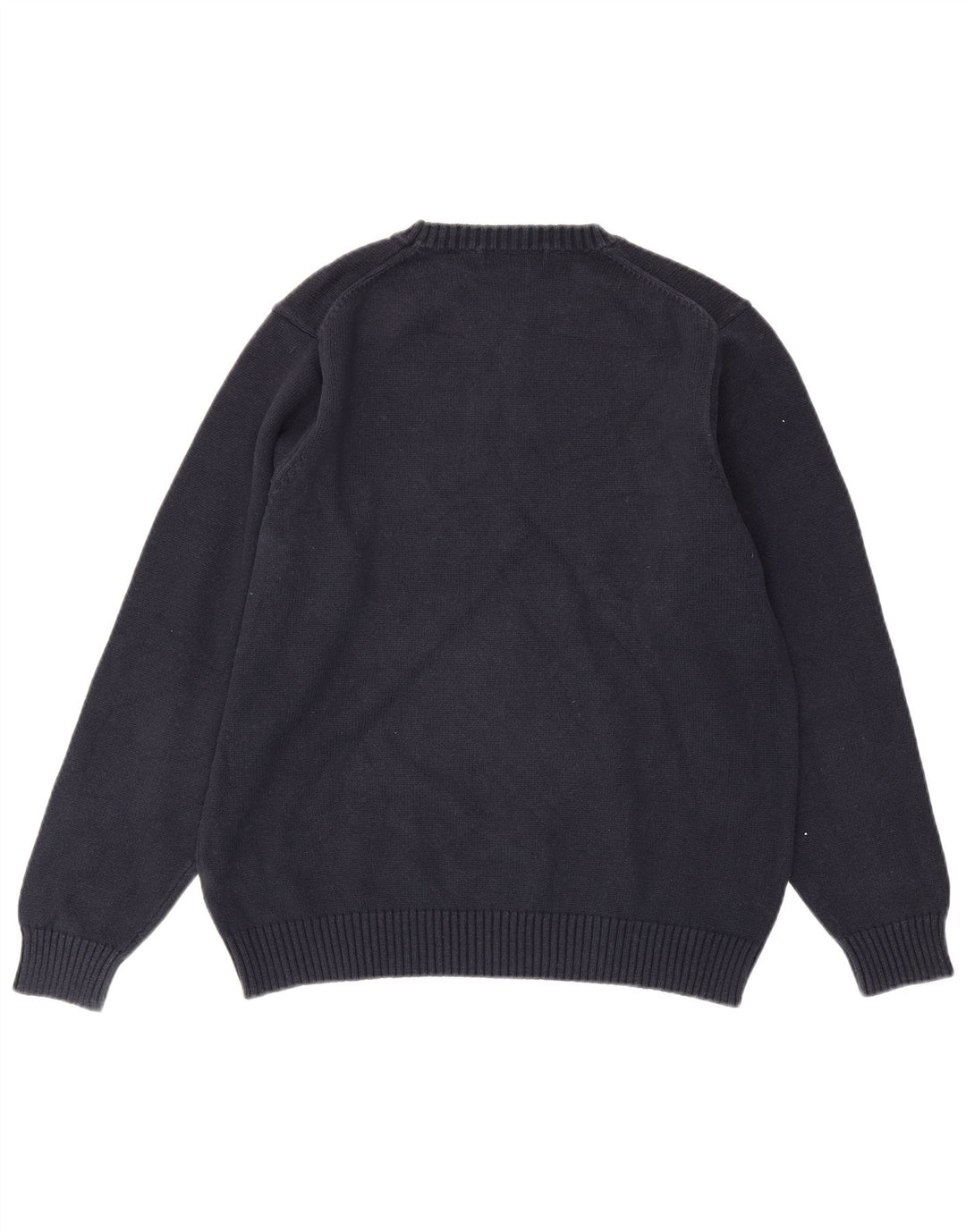 Suéter masculino MARKS & SPENCER com gola redonda Reino Unido 38/40 médio azul marinho