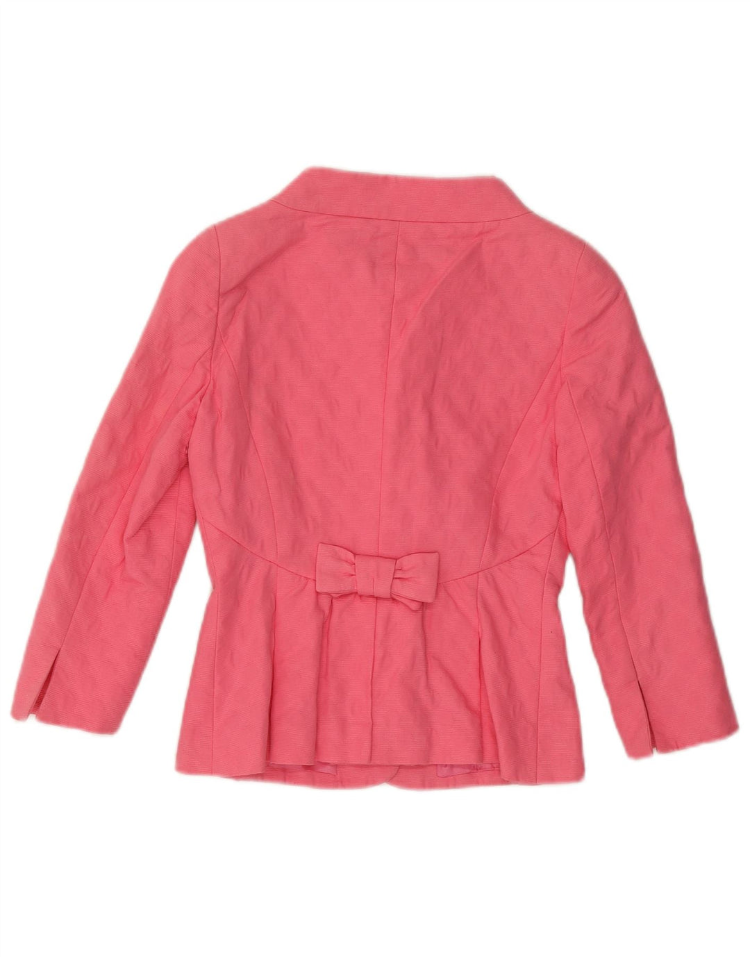LUISA SPAGNOLI Jaqueta blazer feminina manga 3/4 5 botões IT 40 rosa pequeno