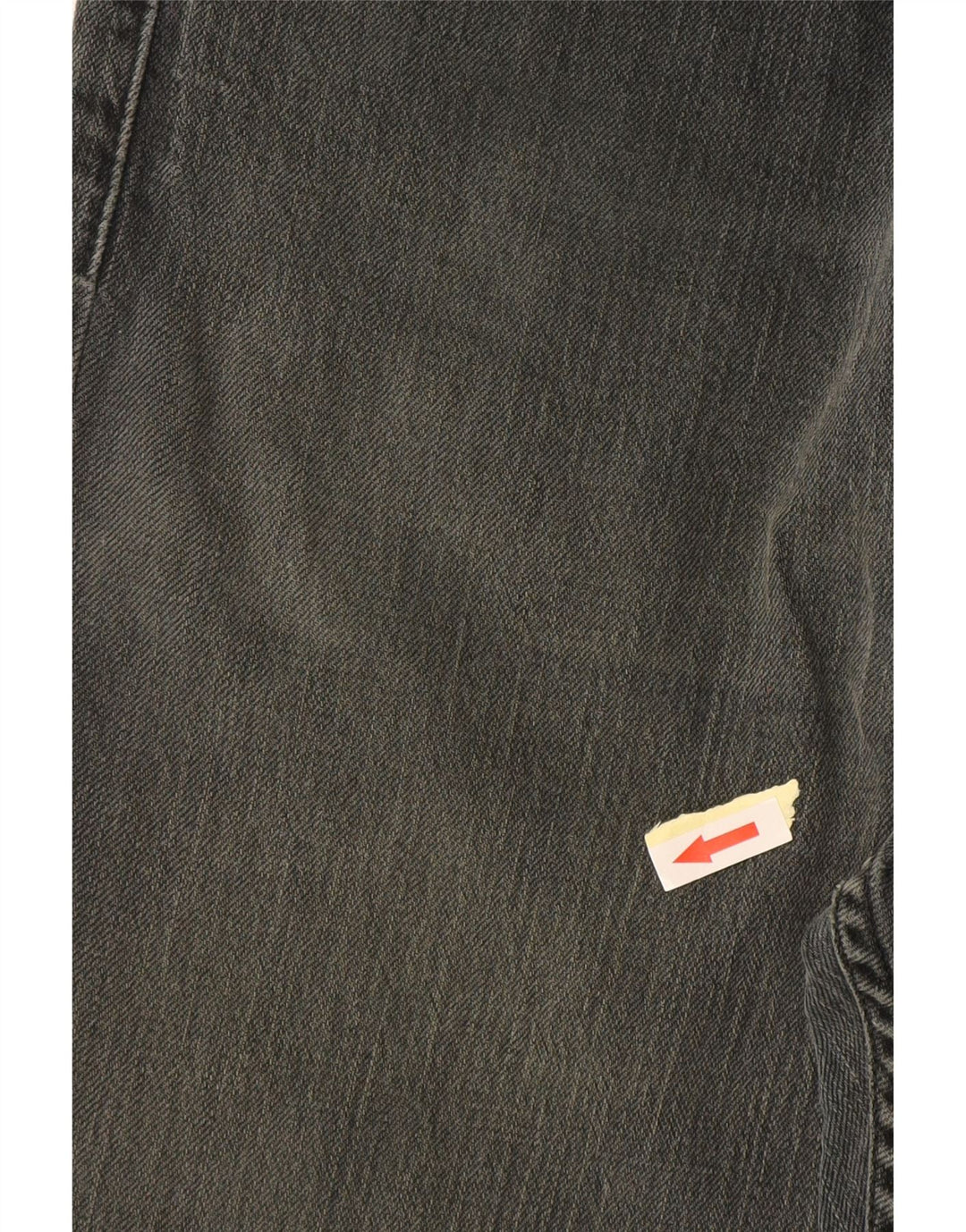 Jeans retos femininos Levi's W31 L29 algodão cinza
