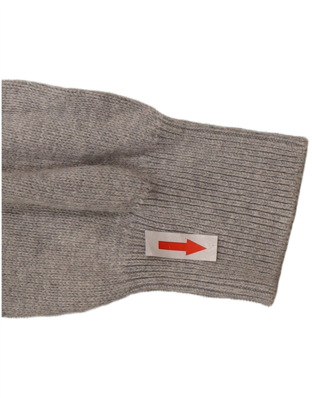 Suéter masculino Marks & Spencer com gola redonda e algodão cinza médio