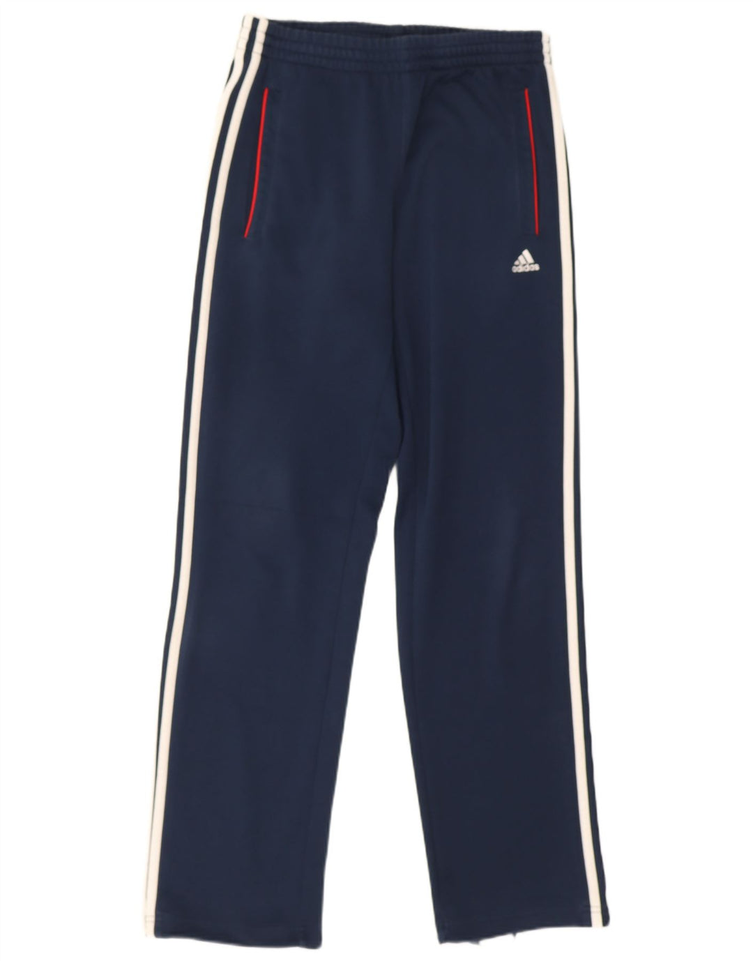 Adidas Mens Full Tracksuit UK 36/38 Pequeno Azul Marinho Colorblock Poliéster