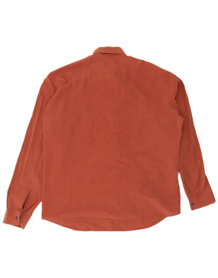 Camisa masculina Hugo Boss grande marrom