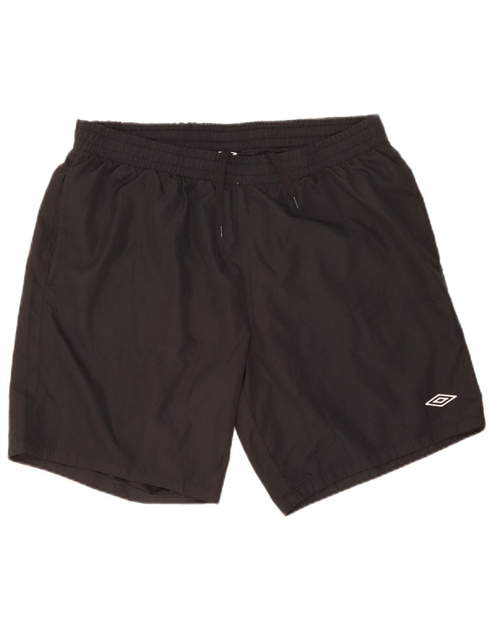 Umbro Mens Sport Shorts XL Poliéster Preto