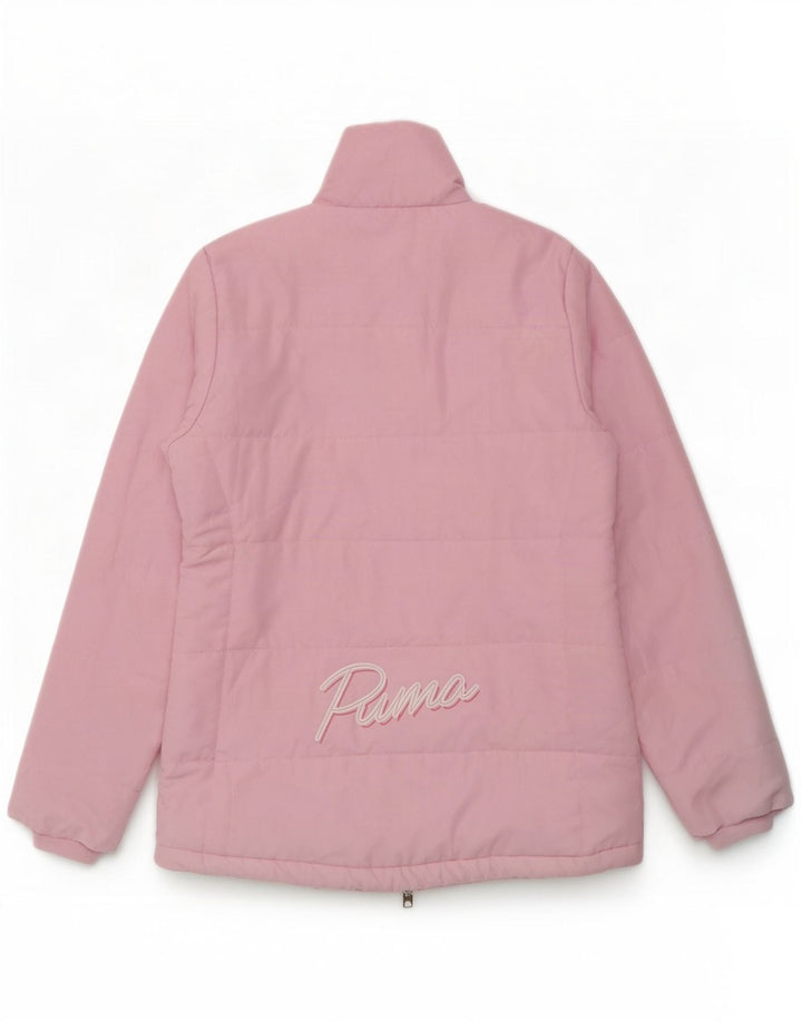 Jaqueta feminina Puma Graphic acolchoada 13-14 anos rosa