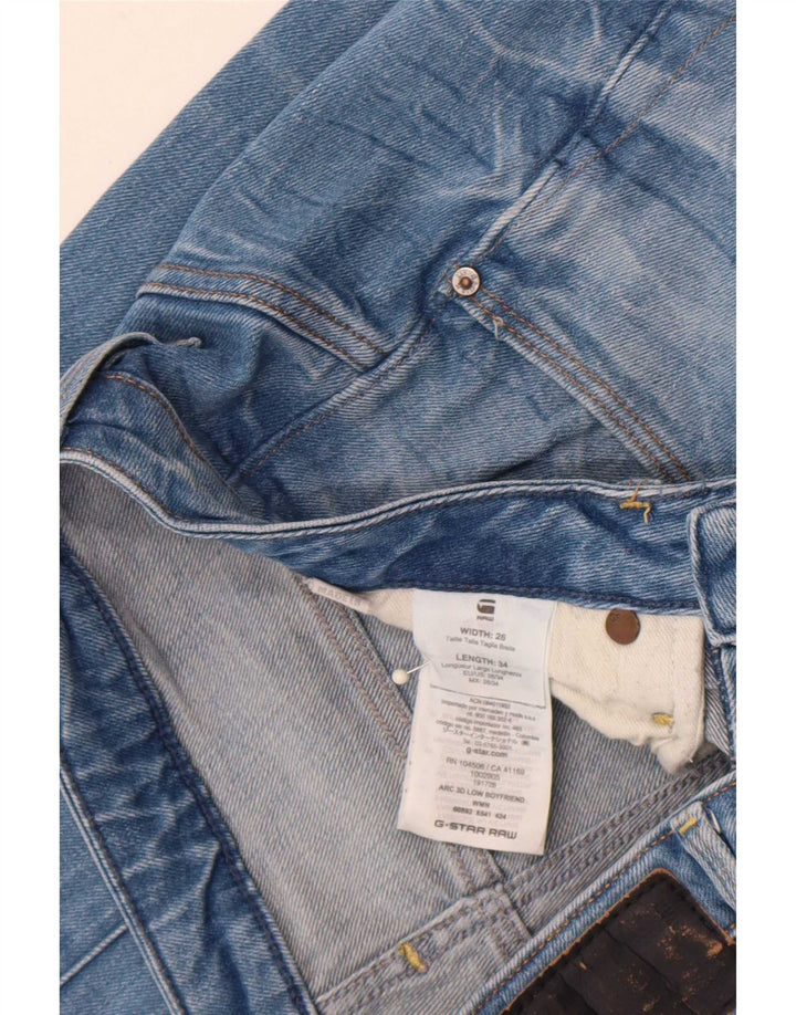 Calça jeans feminina Arc Slim G-Star W26 L31 algodão azul