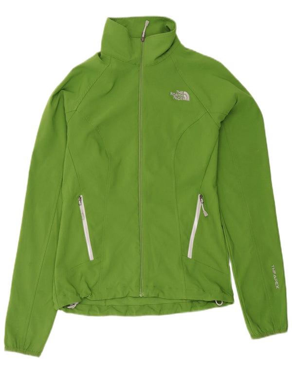 Jaqueta de treino feminina The North Face UK 10 poliéster verde pequeno