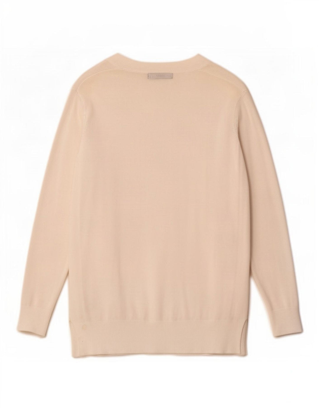 Suéter cardigã aberto feminino Marks & Spencer Reino Unido 12 médio branco