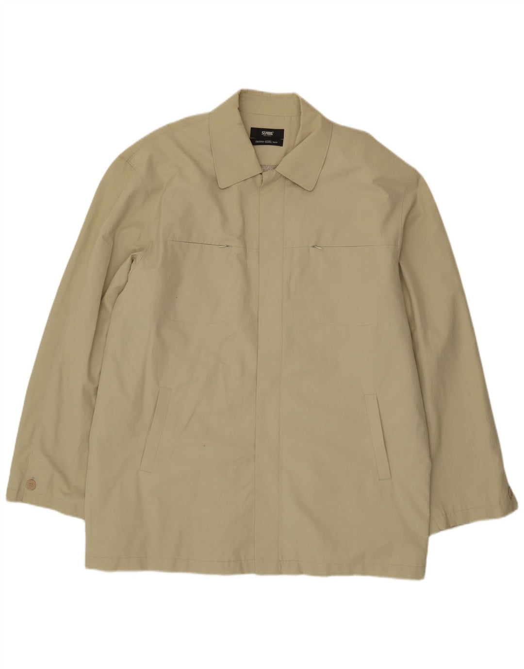 Sobretudo masculino vintage UK 48 4XL verde