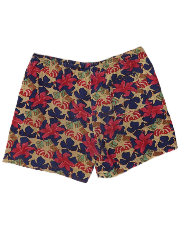 Shorts de natação masculino MONTANA XL algodão floral multicolorido