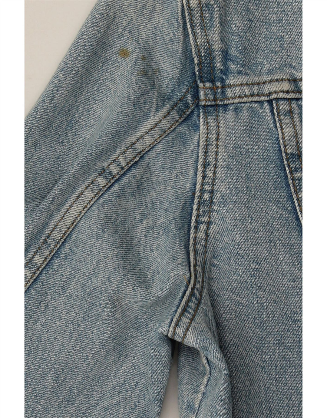 Jaqueta jeans feminina Marks & Spencer Reino Unido 10 algodão azul pequeno
