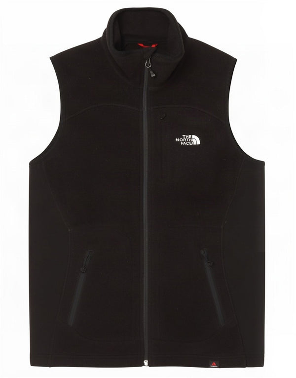 Colete de lã feminino The North Face UK 12 poliéster preto médio