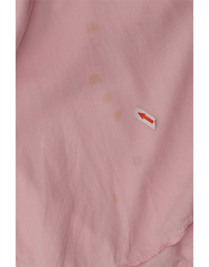 Zara Camisa Oversized Feminina Reino Unido 6 XS Rosa Lyocell