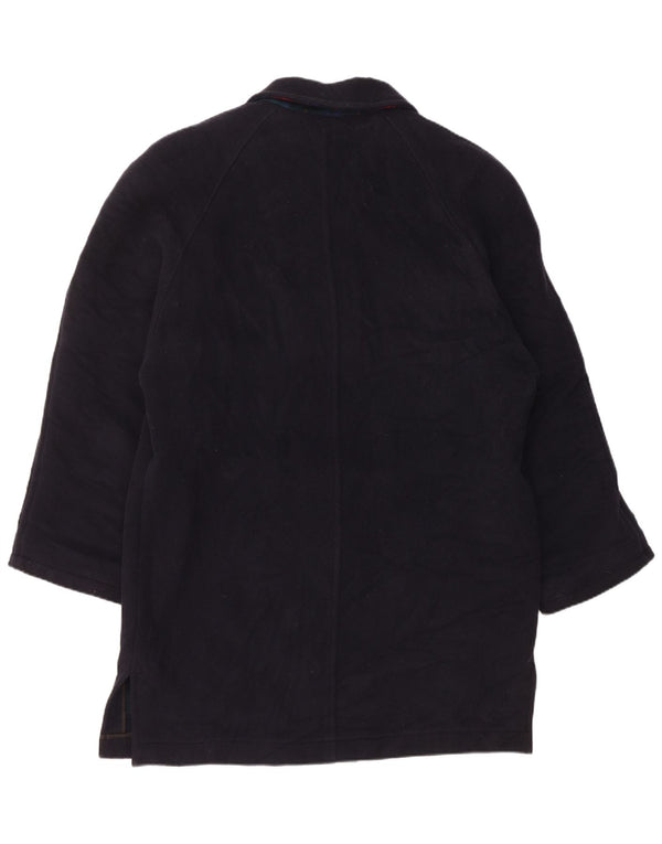 Sobretudo masculino PIERRE CARDIN UK 40 grande caxemira azul marinho