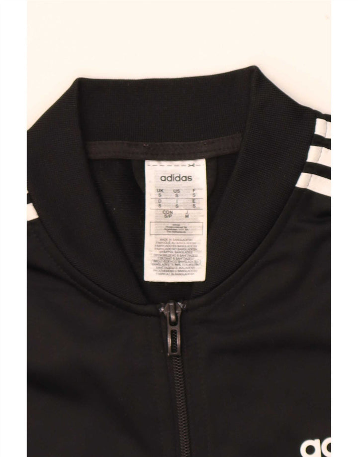 Adidas Mens Treino Top Jacket Pequeno Poliéster Preto
