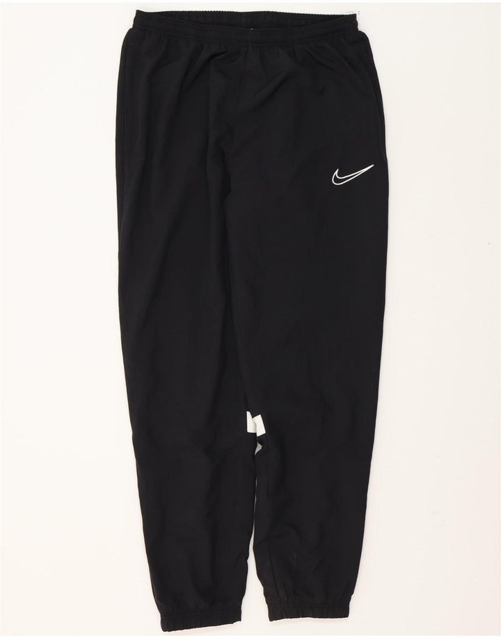 Calça de treino masculina NIKE Dri Fit Joggers médio preto colorblock