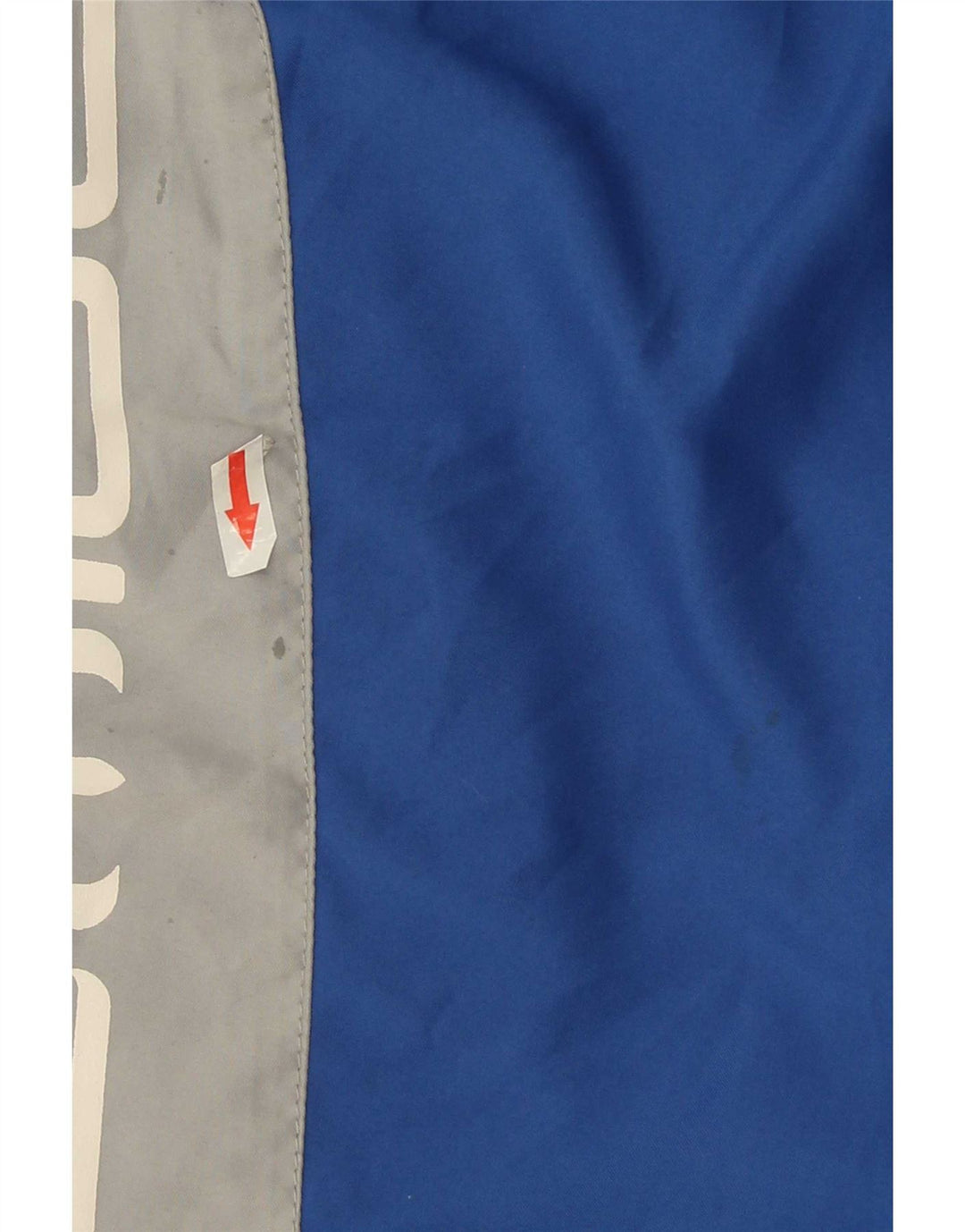 Poliéster azul de Colourblock do short de natação gráfico dos homens animais grande
