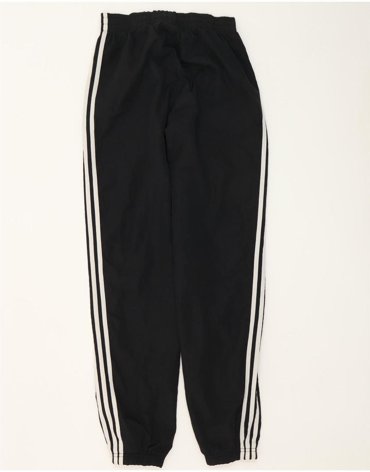 Adidas meninos calças de treino joggers 15-16 anos preto poliéster