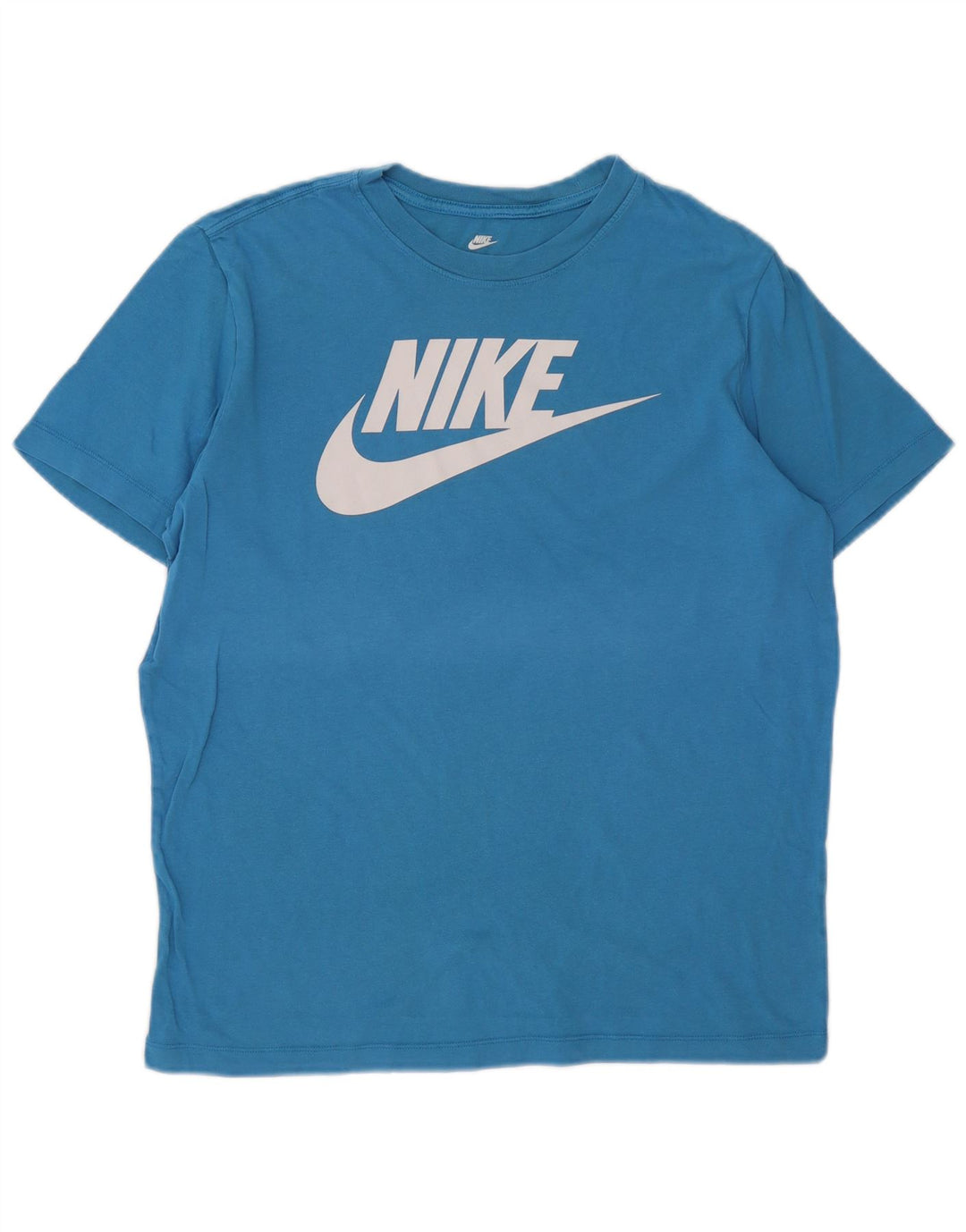 Camiseta Nike masculina gráfica Top Médio Azul