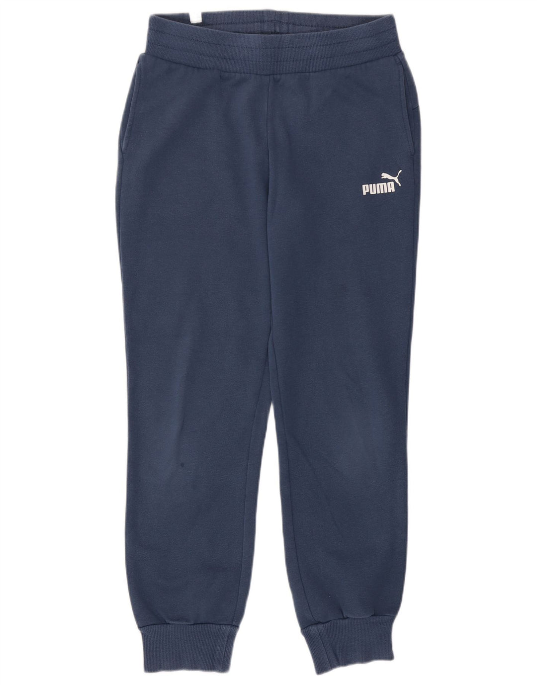 Calça de treino masculina Puma Joggers pequeno azul marinho
