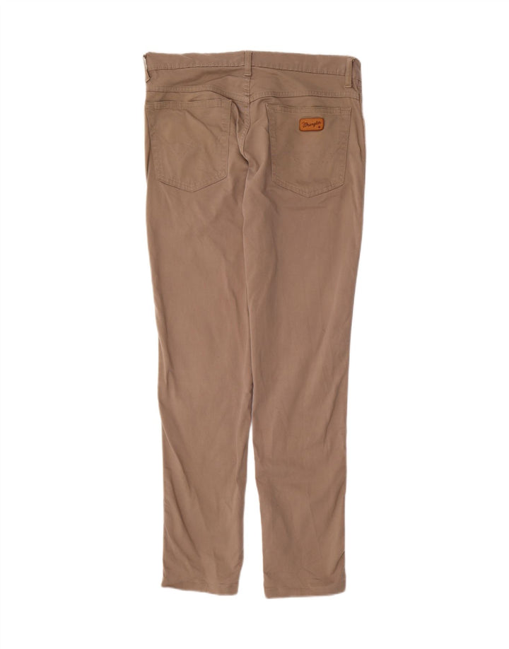 Calça casual justa masculina WRANGLER W32 L31 bege