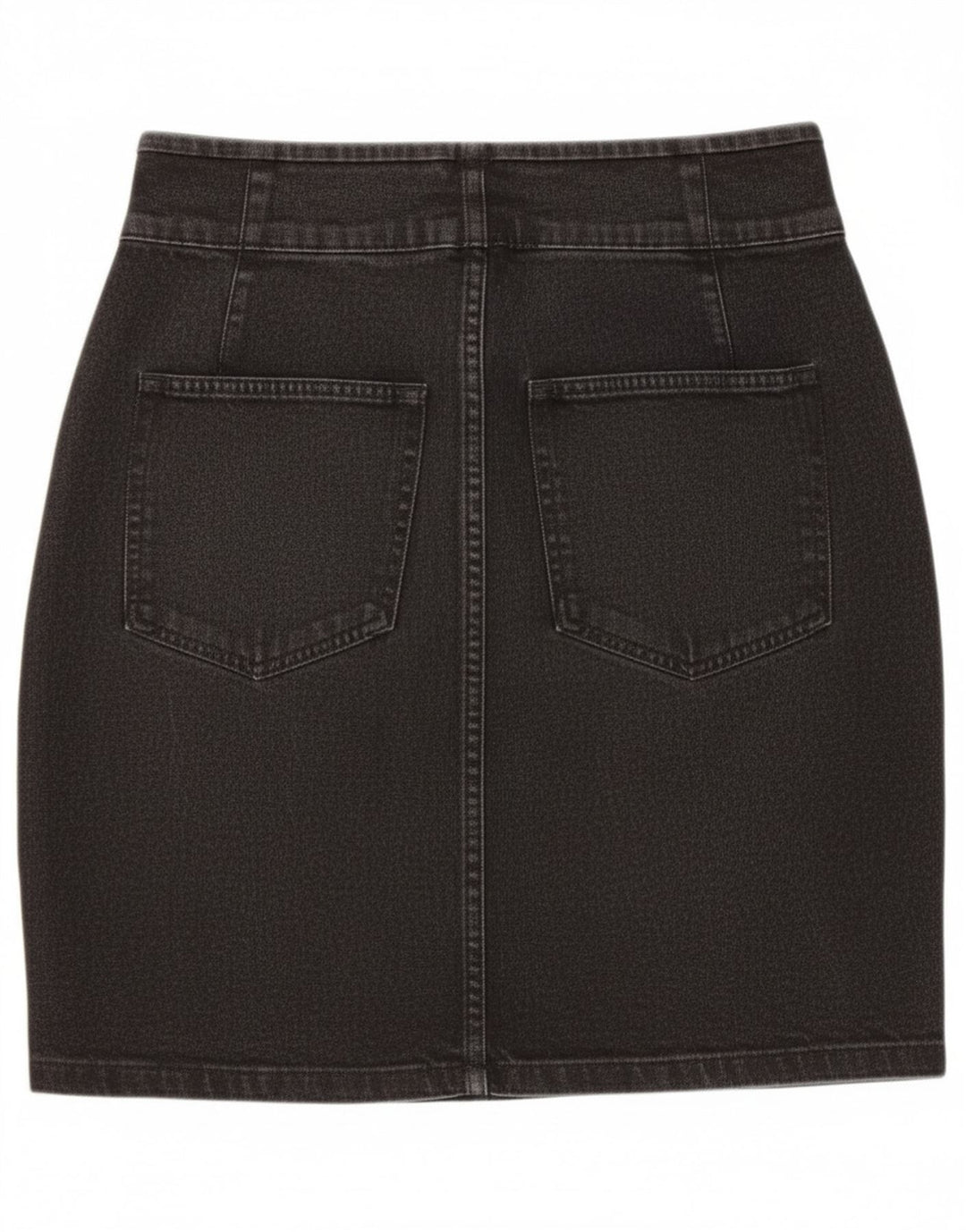 Saia jeans feminina Kappa W26 pequena preta