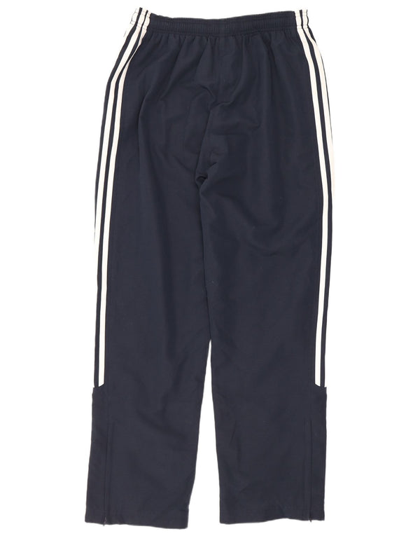 Calça de treino feminina Adidas UK 12 médio azul marinho poliéster esportivo