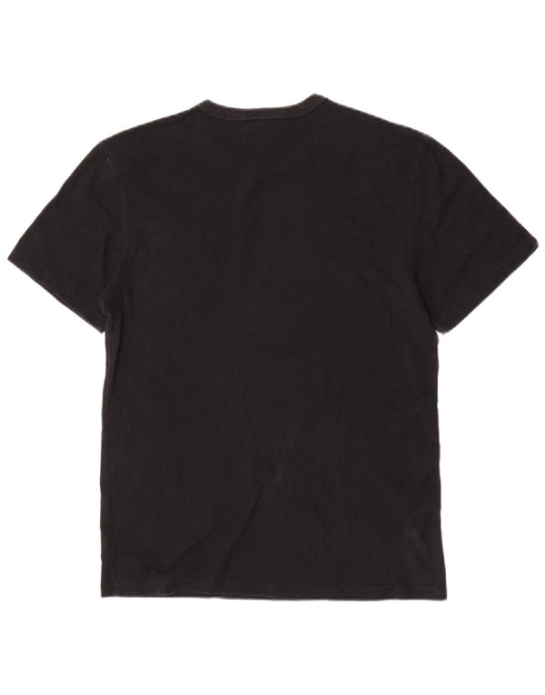 Camiseta Champion Masculina Heritage Top Pequeno Algodão Preto