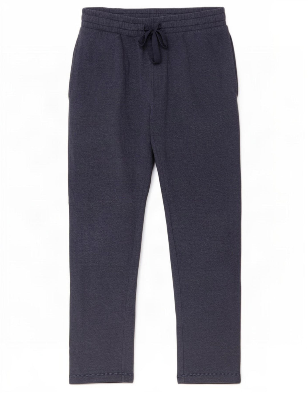Calça de treino masculina Marks & Spencer pequena azul marinho algodão