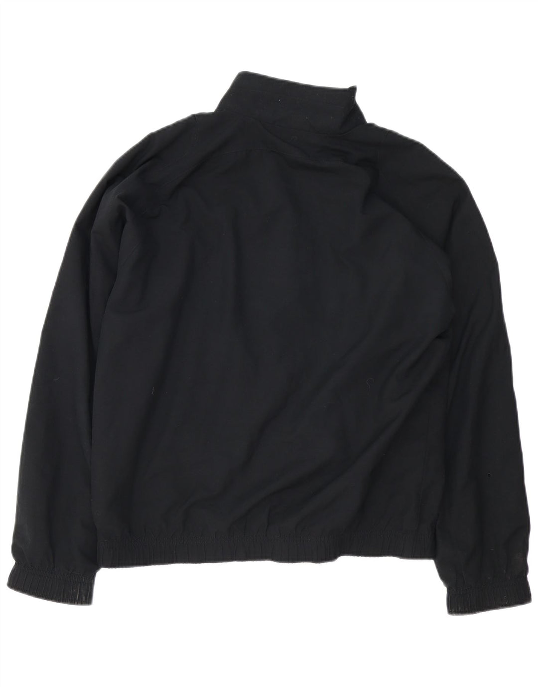Nike Mens Tracksuit Top Jacket UK 38/40 Médio Preto Poliéster