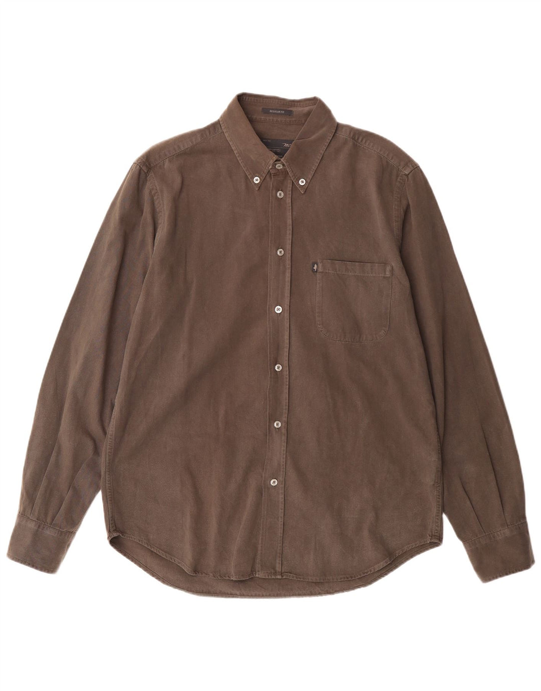 Camisa masculina Marlboro Classics Regular Fit XL algodão marrom