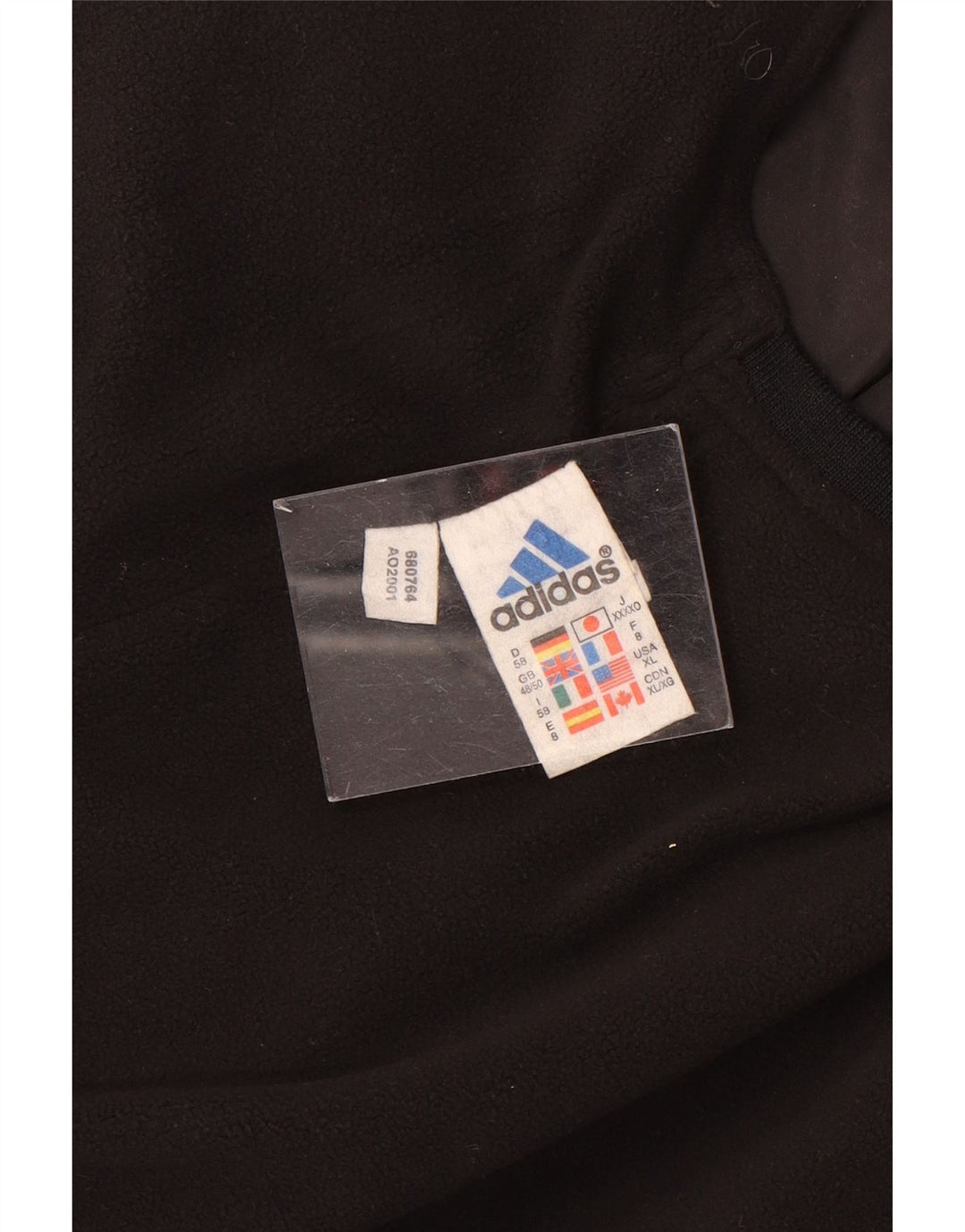 ADIDAS Masculino Climashell Sem Mangas Pulôver Treino Top UK 48/50 XL Preto