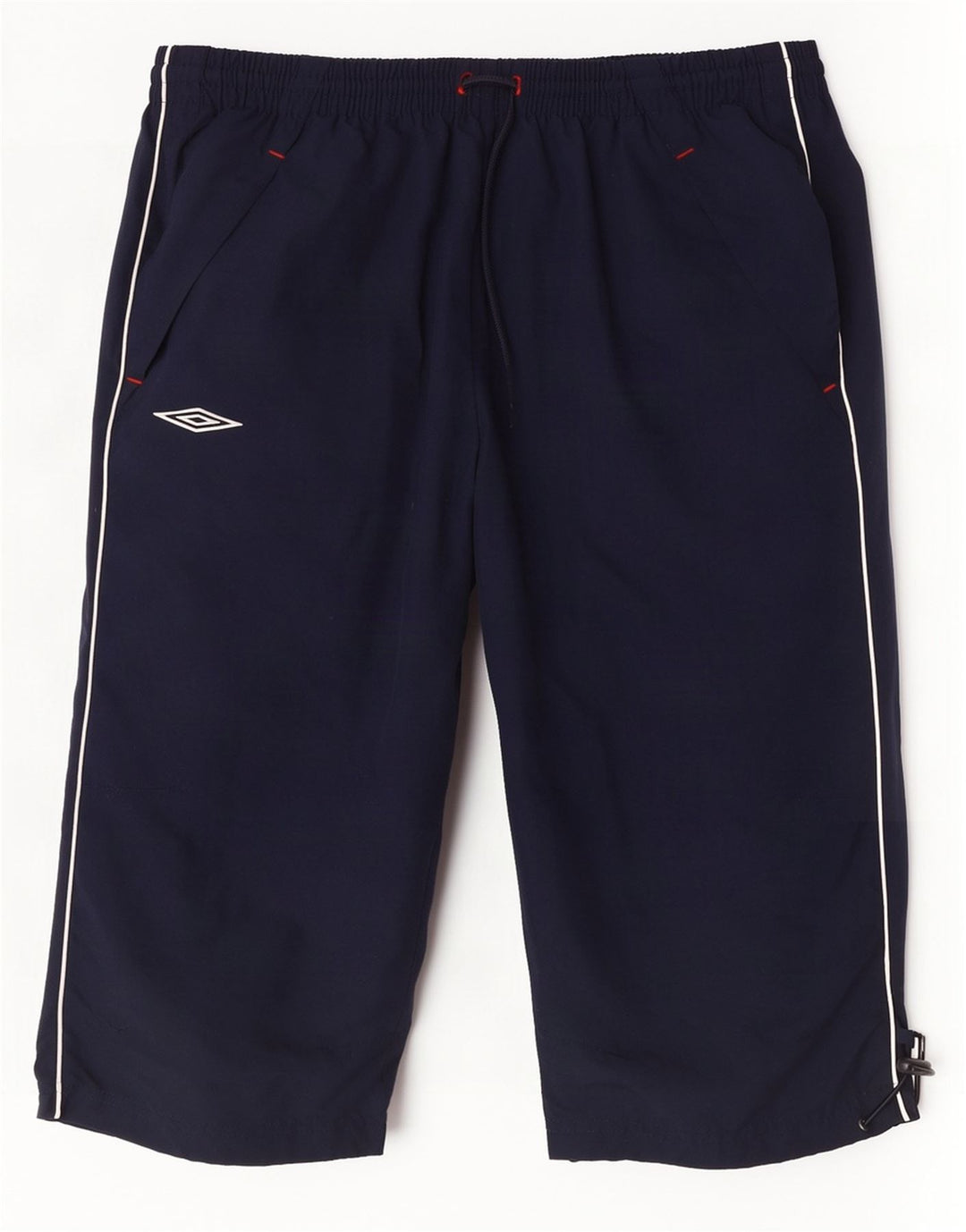 Bermuda esportiva masculina Umbro Graphic Bermuda pequena azul marinho poliéster