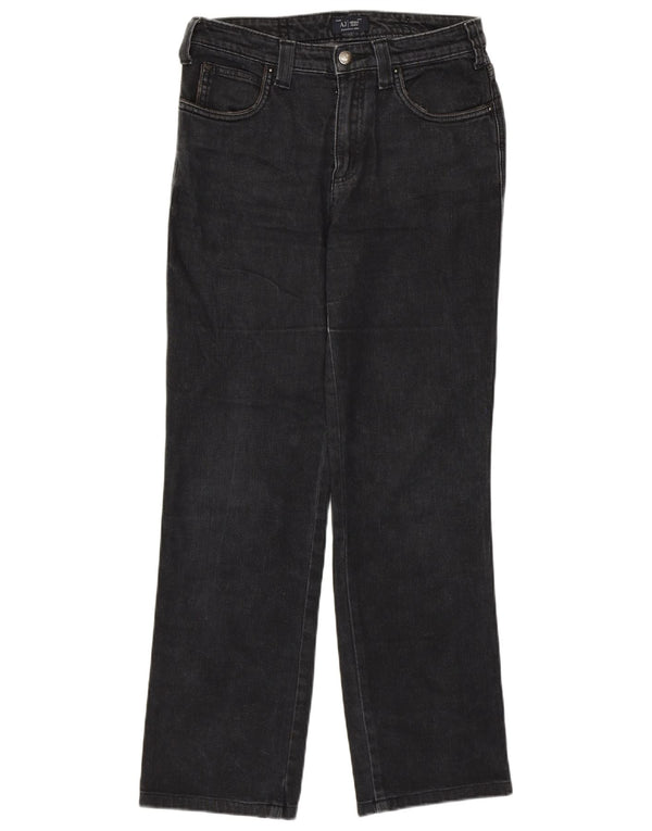 Jeans retos femininos Armani W28 L28 cinza