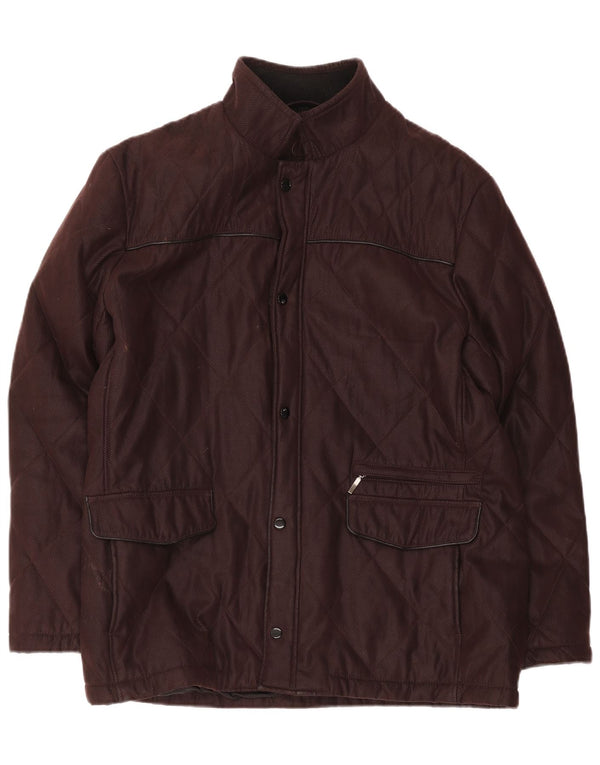 Jaqueta corta-vento masculina Douglas UK 44 2XL Borgonha