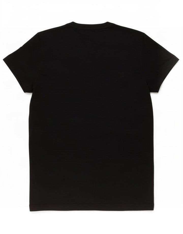 Camiseta masculina Tommy Hilfiger Top médio algodão preto