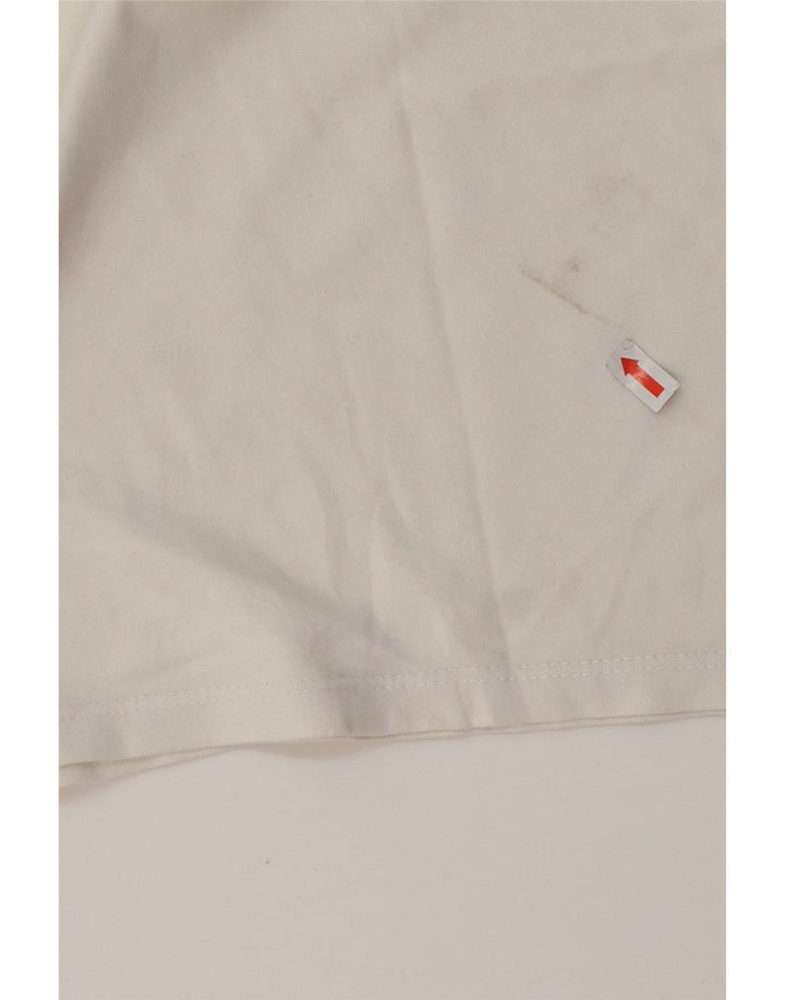Camiseta gráfica masculina LEVI'S top pequeno algodão branco