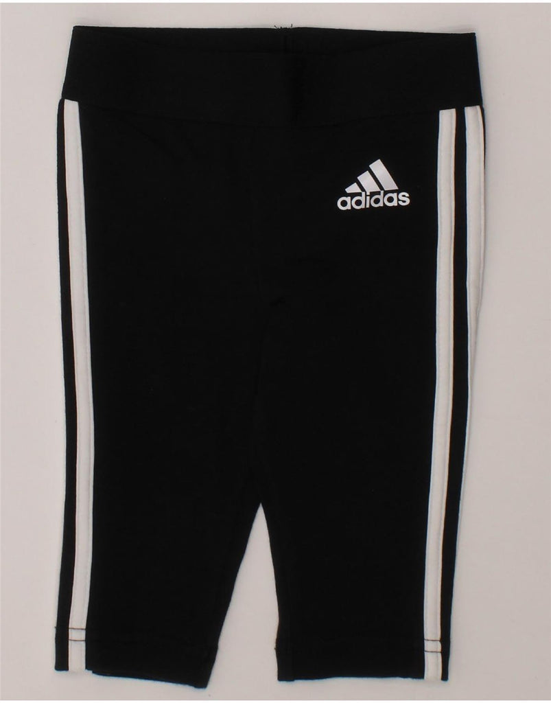 ADIDAS Baby Boys Tracksuit Trousers 3-6 Months Black Cotton Vintage Adidas and Second-Hand Adidas from Messina Hembry 