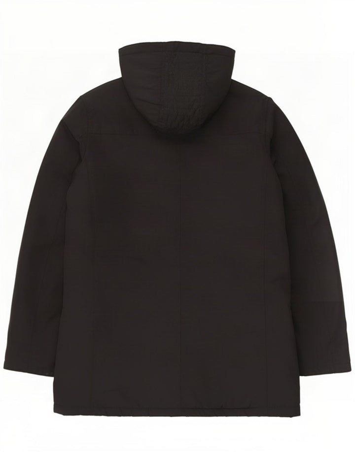 Casaco Parka com Capuz Guess Boys 13-14 Anos 2XL Preto Poliamida