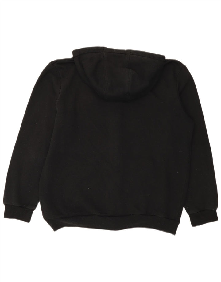 Suéter masculino Fila Graphic Zip com capuz XL preto poliéster