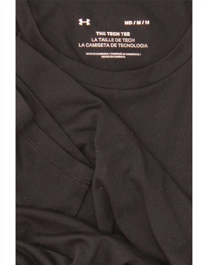 Camiseta masculina Under Armour Top médio preto
