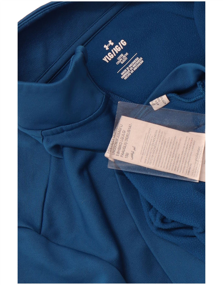 Moletom Under Armour Boys Loose Fit Jumper 11-12 Anos Grande Azul