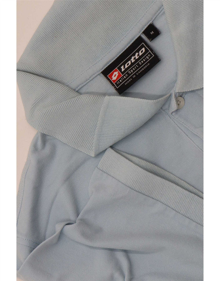 Camisa polo masculina Lotto azul médio