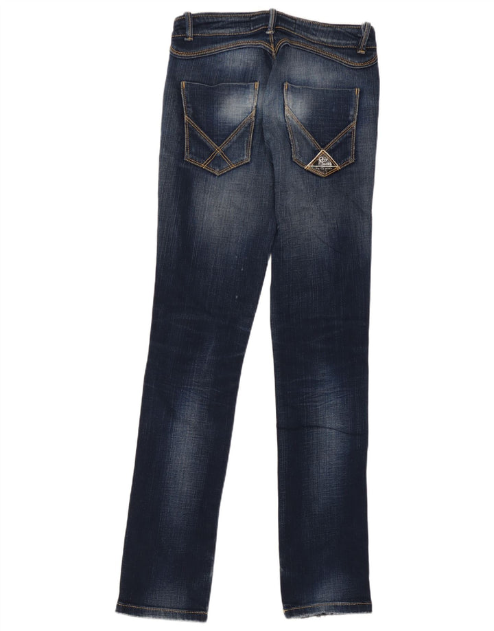 Calça jeans feminina Roy Rogers W25 L33 azul marinho